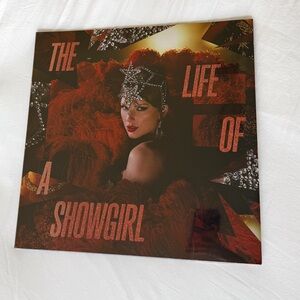 Taylor Swift Vinyl Record - Red and Black